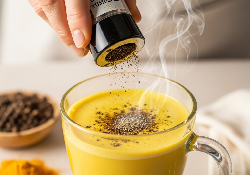 薑黃搭配胡椒鹼效果更好