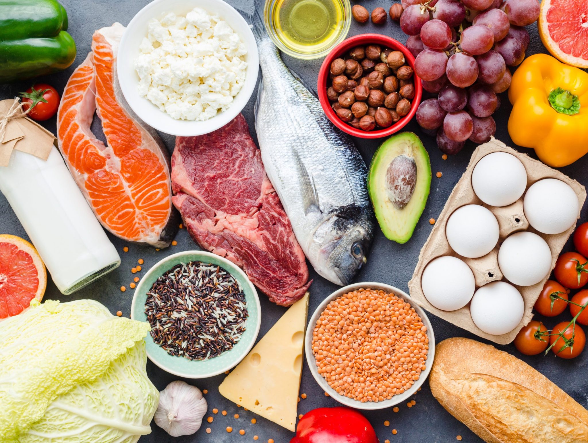 Healthy nutrition concept